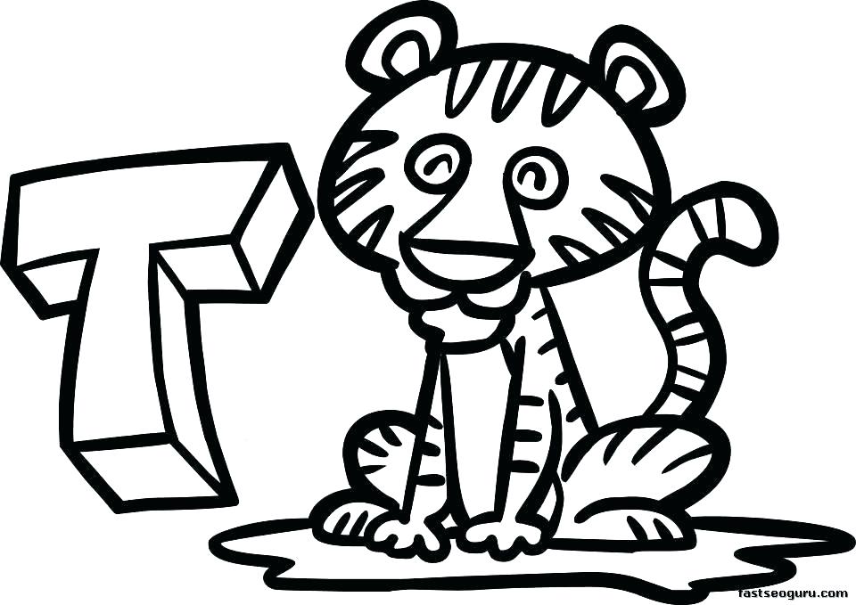 960x679 Coloring Pages Of Tigers Ing S Ing S Ing S S Coloring Pages Tiger