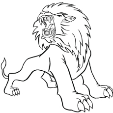 230x230 Top Free Printable Lion Coloring Pages Online
