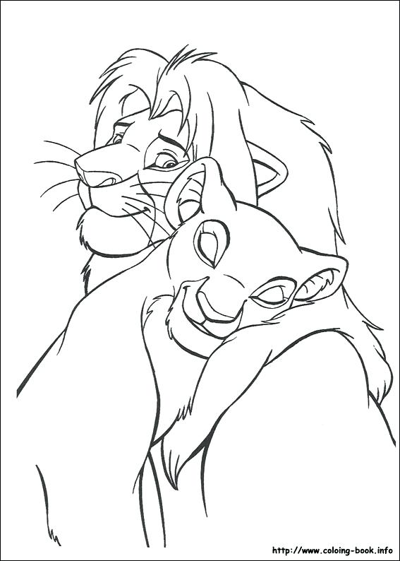567x794 The Lion King Coloring Pages The Lion King Coloring Picture Lion
