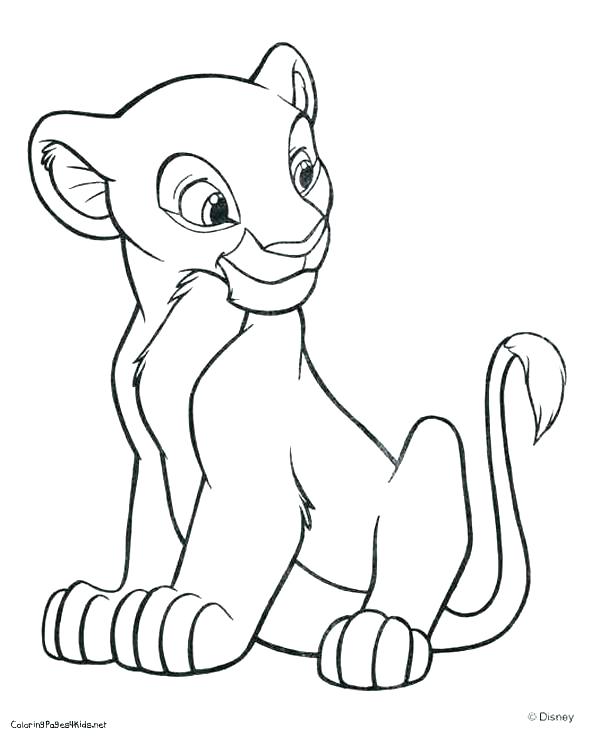 600x744 Baby Simba Coloring Pages Coloring Page Coloring Pages Coloring