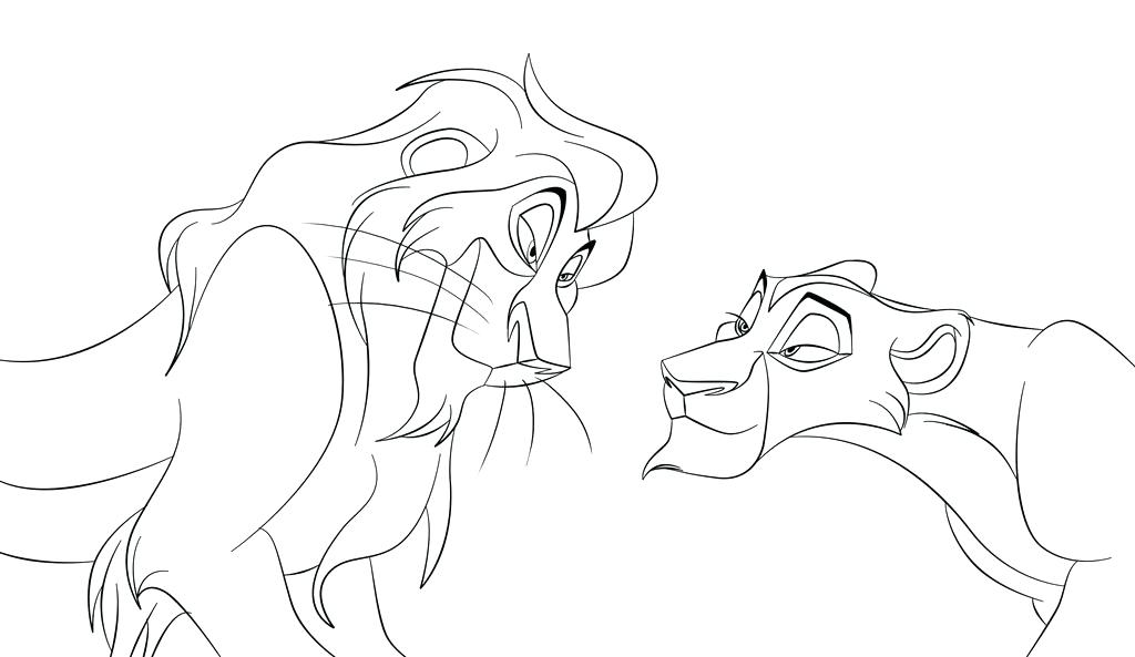 1024x593 Lion King Coloring Page Lion King Coloring Pages Lion King