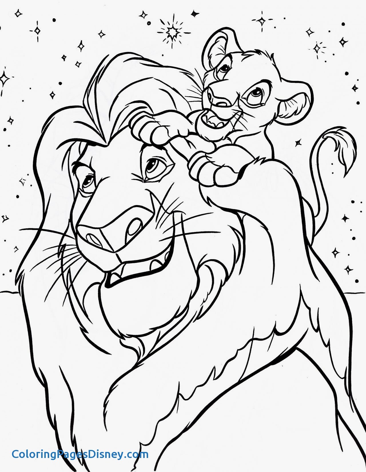 1280x1648 Coloring Pages Lion King Best Of Free Printable Lion King Coloring