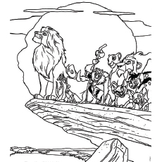 230x230 Top Free Printable The Lion King Coloring Pages Online