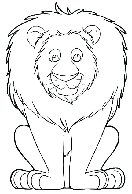432x637 Coloring Pages Of Lions Lion Head Coloring Page Lion Coloring