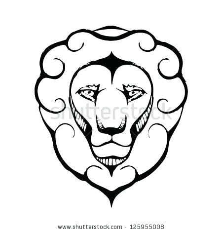 450x470 Lion Head Coloring Pages Coloring Pages Of Lions Coloring Page
