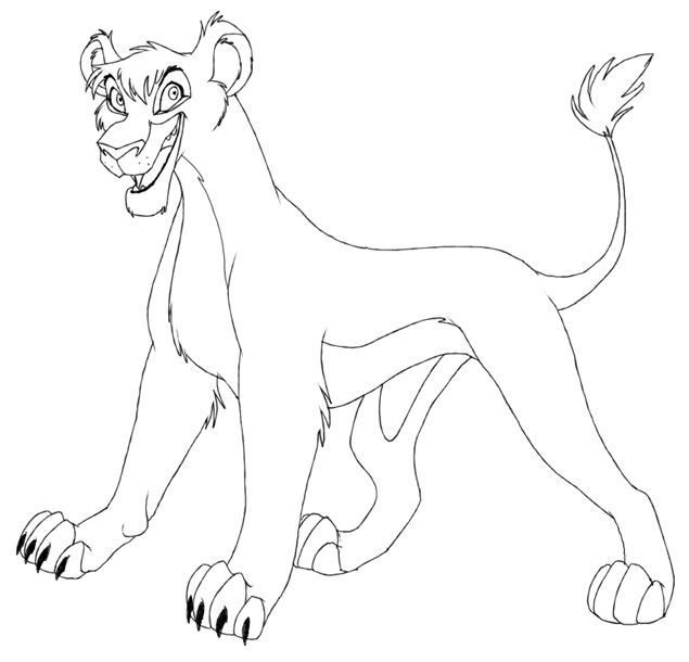 635x610 Lion King Coloring Pages