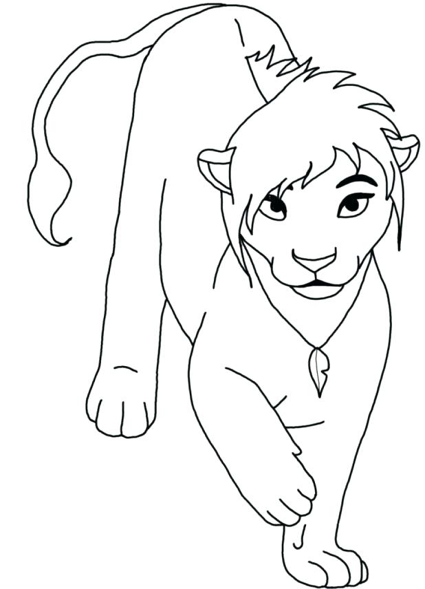 618x856 Lion Color Page Elegant Lion Coloring Page Online Lamb And Id