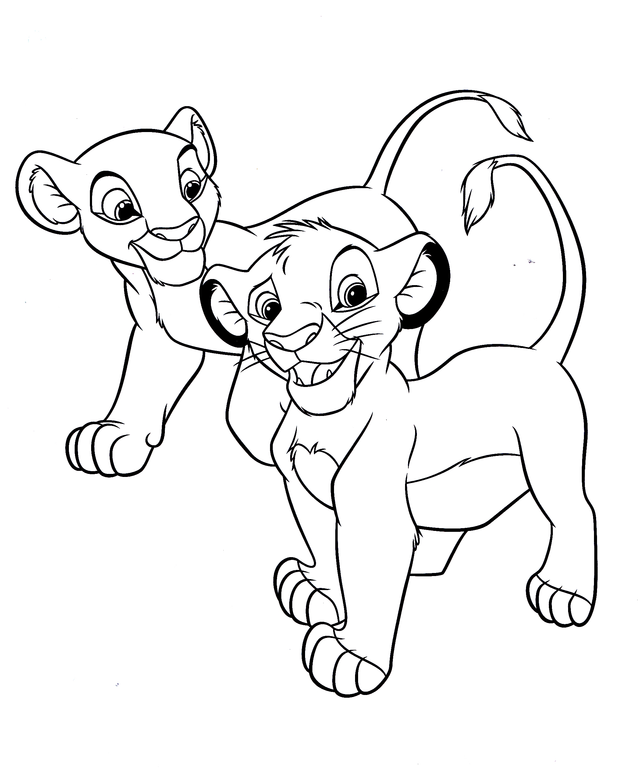 2100x2548 Nala Coloring Pages Disney Lion King Images