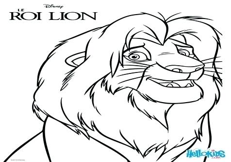 476x333 Simba And Mufasa Coloring Pages Grown Up Page Image Images Awesome