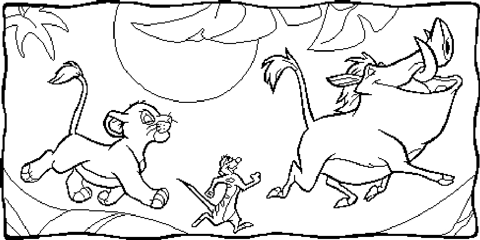 937x469 Lion King Simba Coloring Pages Free Printable For Kids To Download