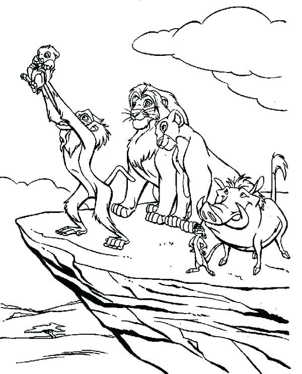 600x743 Lion King Coloring Pages And And Coloring Page Coloring Pages