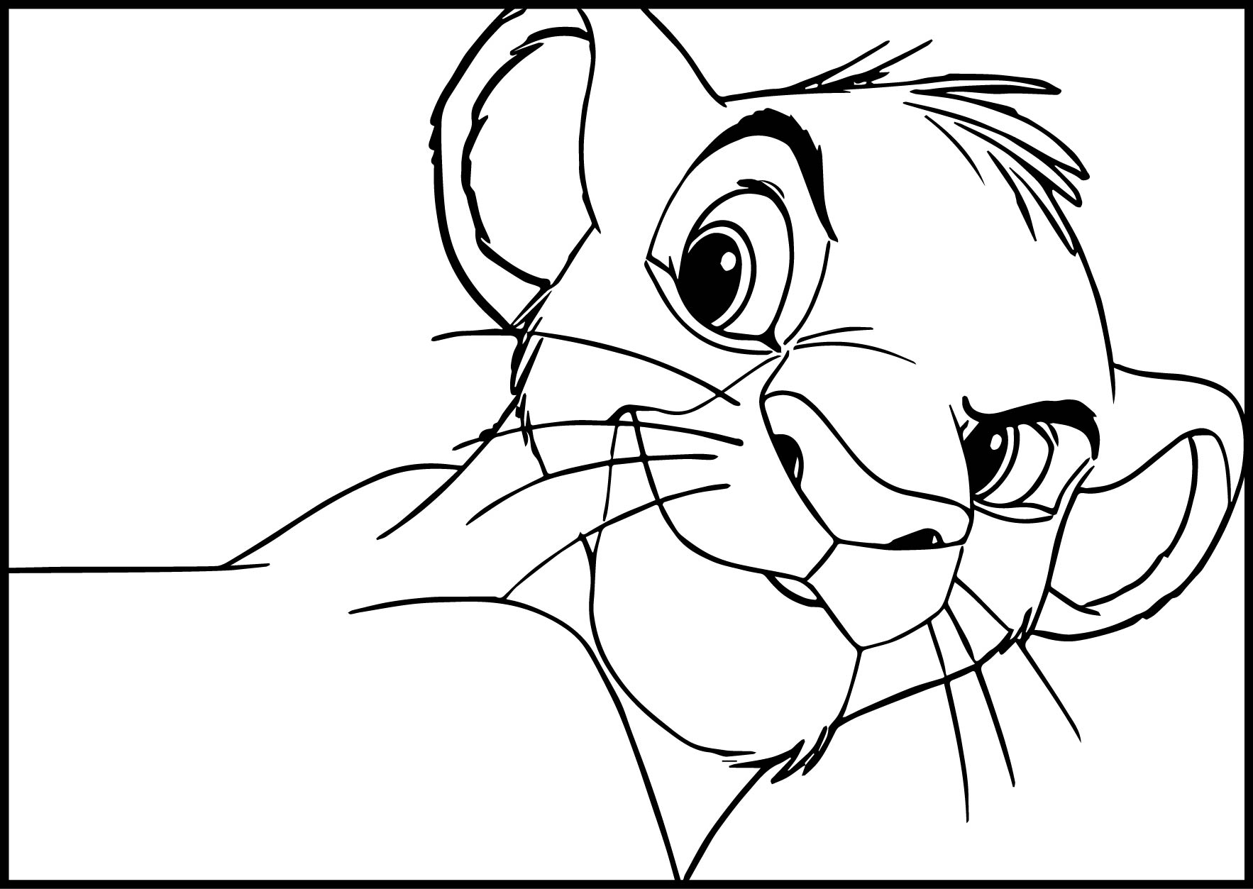 1766x1253 The Lion King Coloring Pages