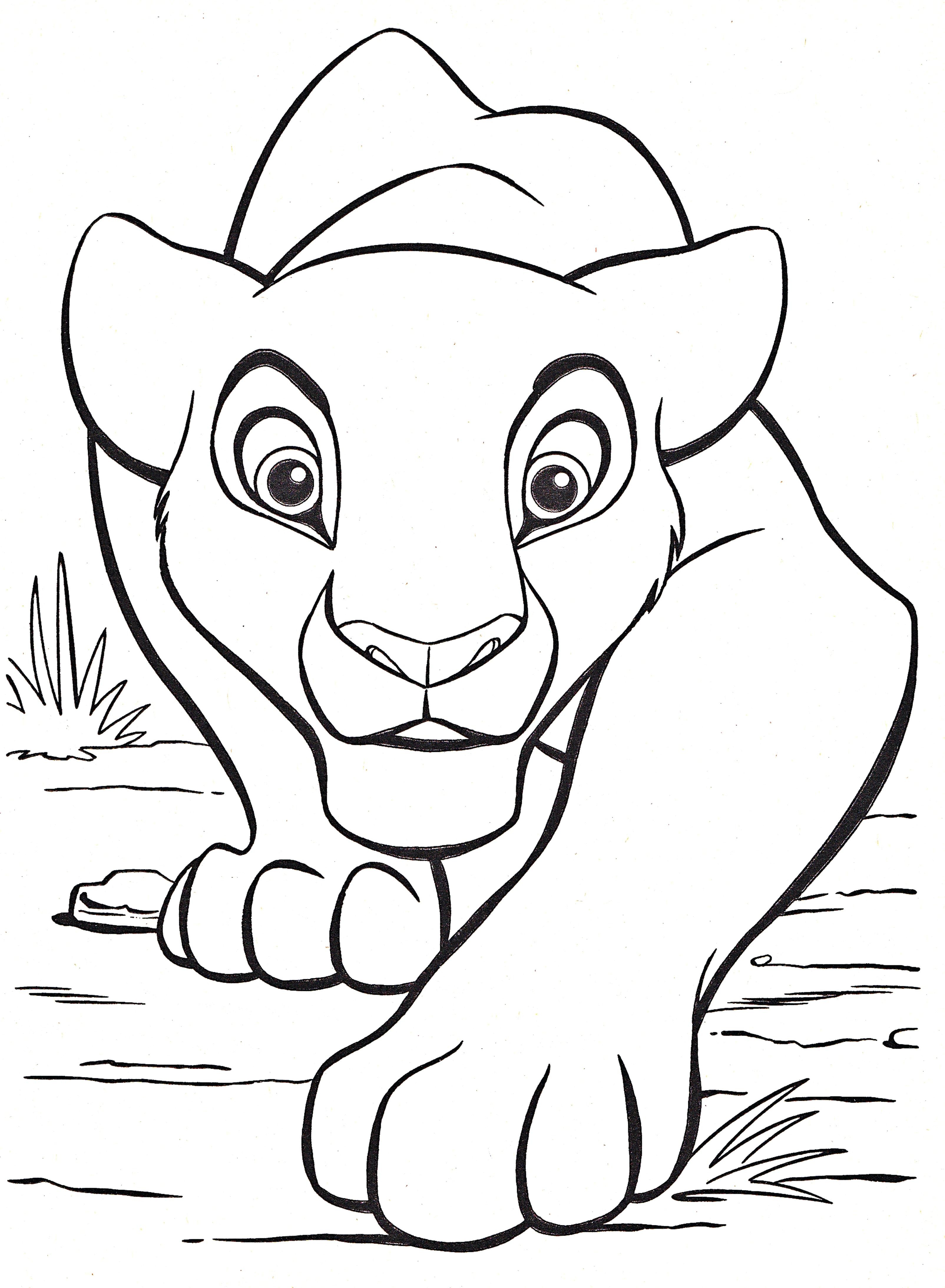 3209x4375 Lion King Coloring Pages Free Draw To Color