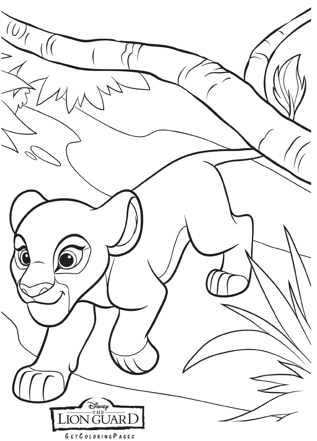 1024x1424 The Lion Guard Coloring Pages