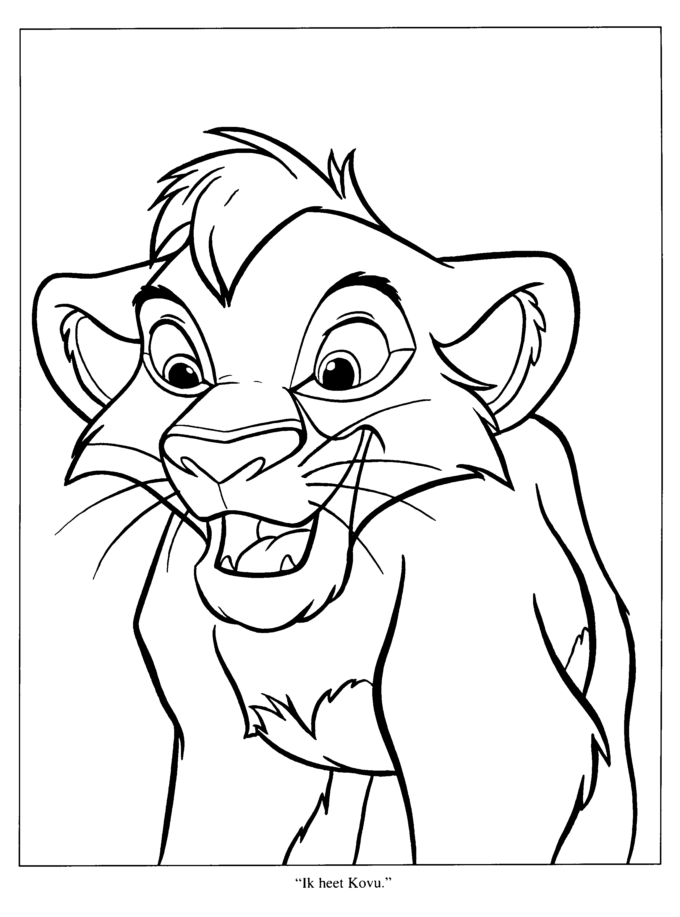 2300x3100 Lion King Coloring Pages Kiara Meinafrikanischemangotabletten