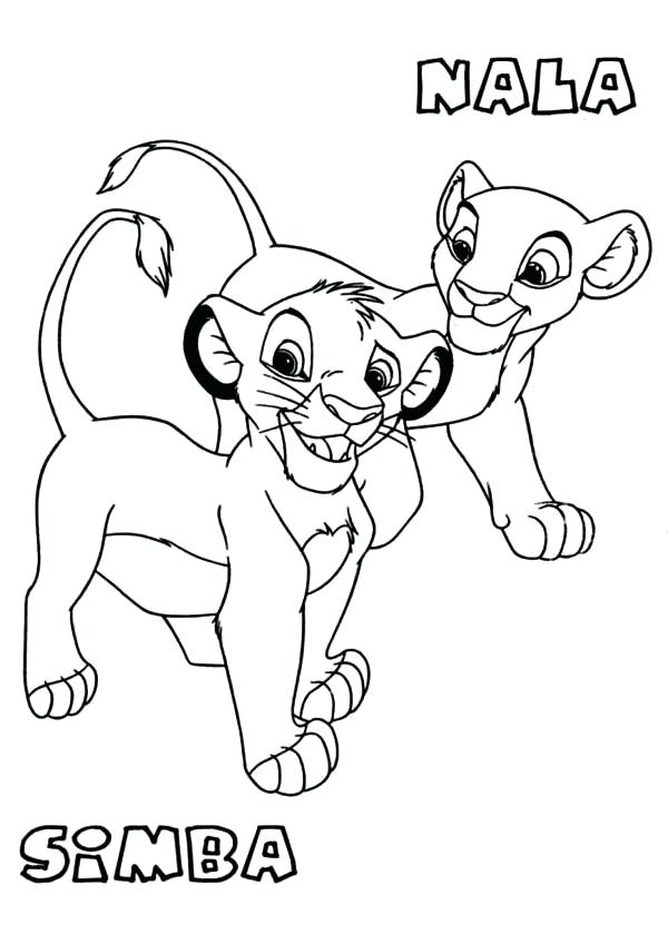600x848 Nala Coloring Pages Awesome And Coloring Page Nala Lion King