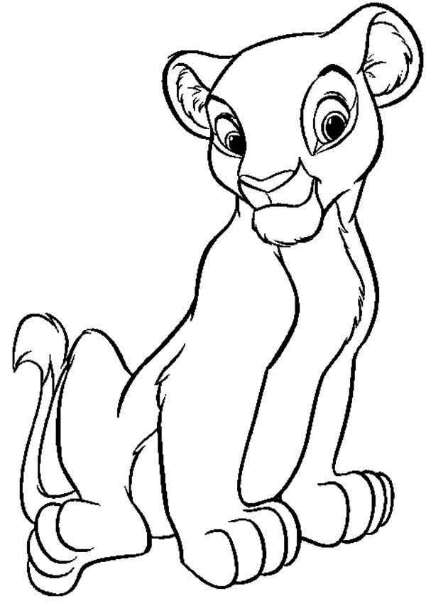 600x854 Nala Coloring Pages Good Looking Simba The Lion King Coloring Page