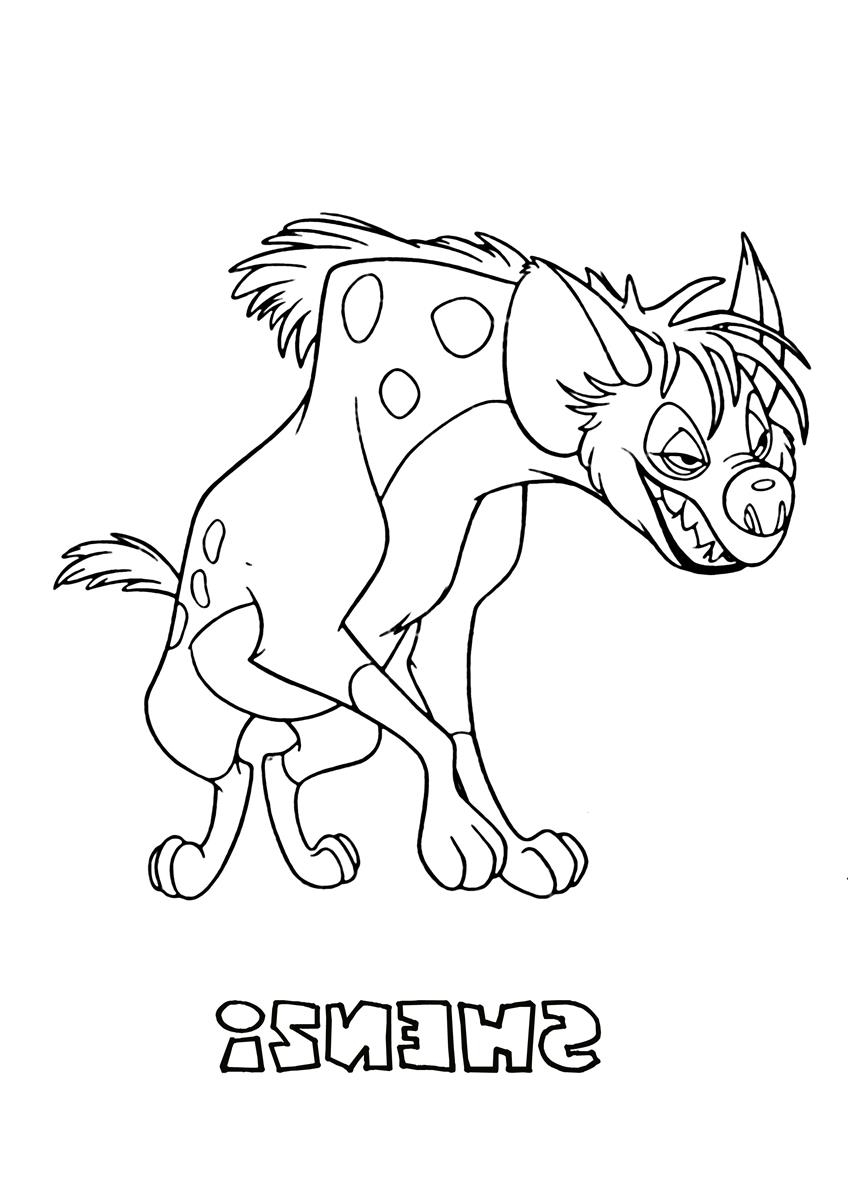848x1200 Lion King Hyena Coloring Page Hyena Coloring Pages Coloring
