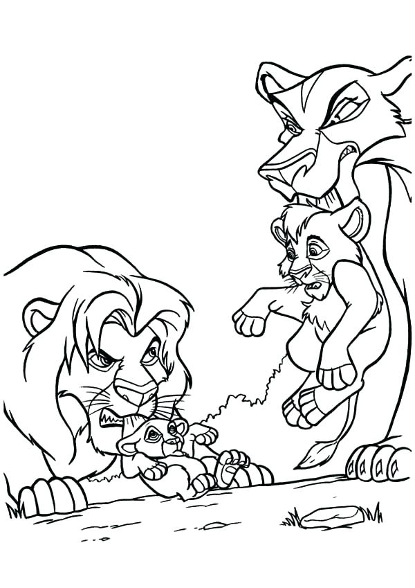 600x849 Lion King Printable Coloring Pages Art Therapy Colouring Book Lion