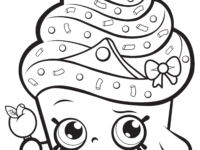 200x150 Lippy Lips Shopkins Coloring Page Download