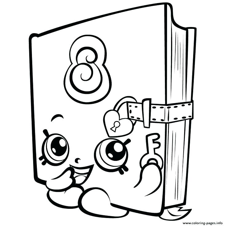 736x736 Lipstick Shopkins Coloring Page