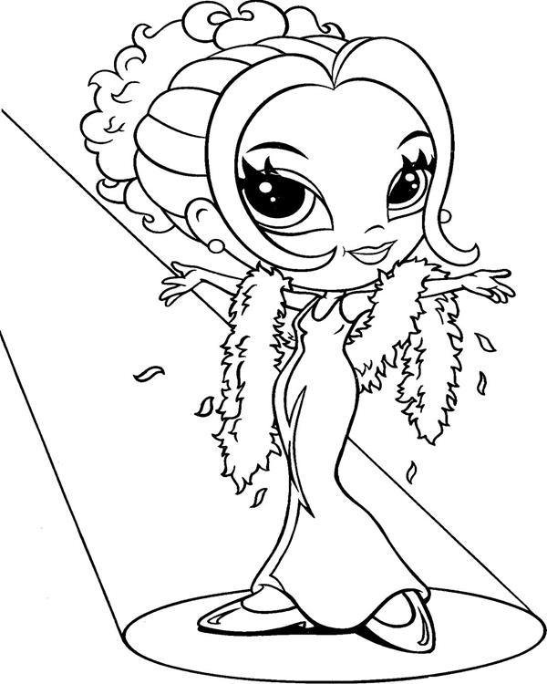 600x750 Lisa Frank Coloring Pages