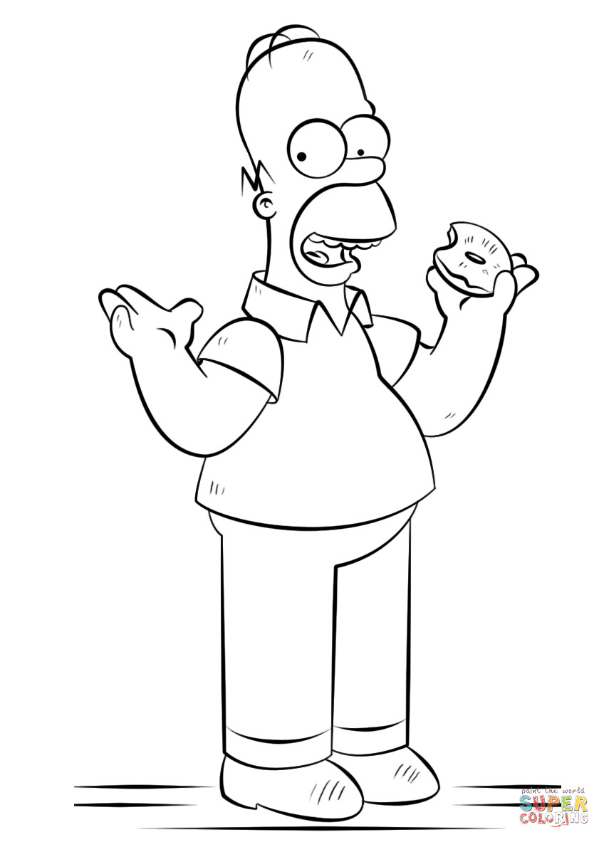 848x1183 Lisa Simpson Coloring Page Free Printable Pages Also Acpra