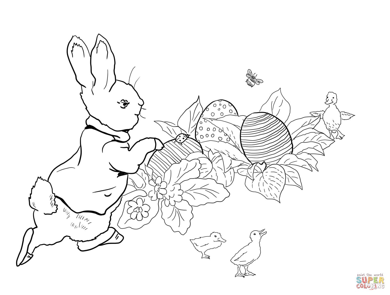 1600x1213 Insider Free Printable Peter Rabbit Coloring Pages Easter Egg Hunt