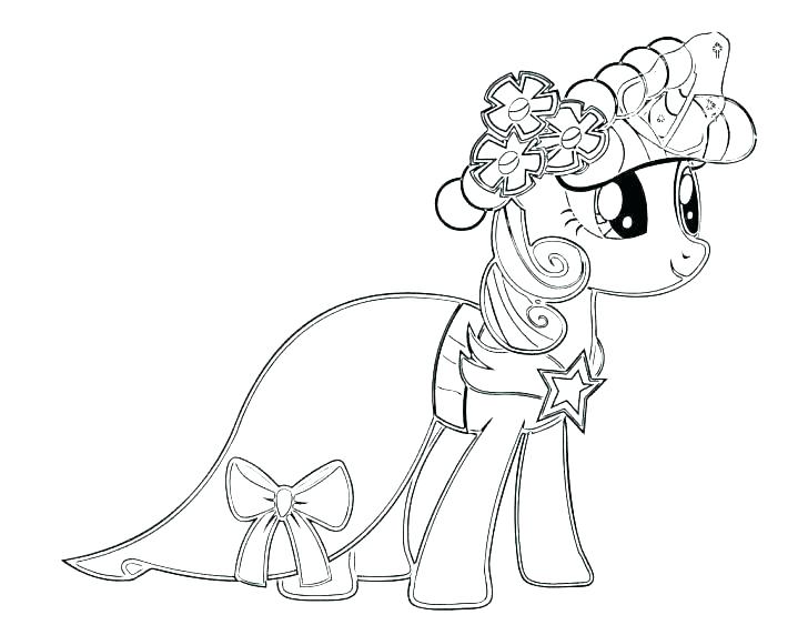 728x563 Twilight Sparkle Coloring Pages To Print