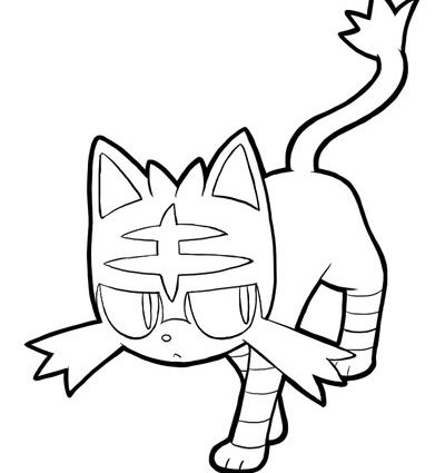The best free Litten coloring page images. Download from 22 free ...