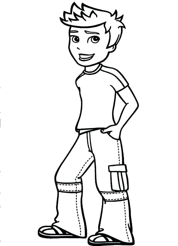 728x1003 Little Boy Coloring Pages Printable Kids Coloring Coloring Pages