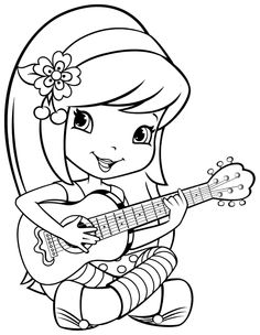 236x304 Strawberry Shortcake Coloring Pages Coloring Books