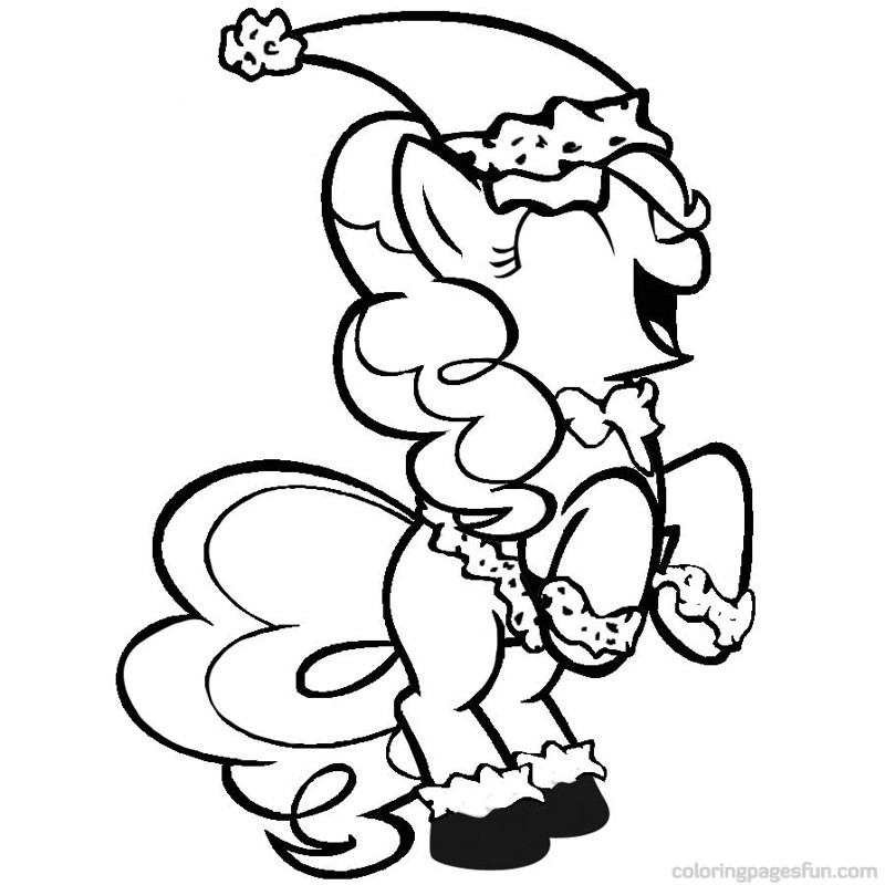 800x800 My Little Pony Christmas Coloring Pages To Download And Print For Free