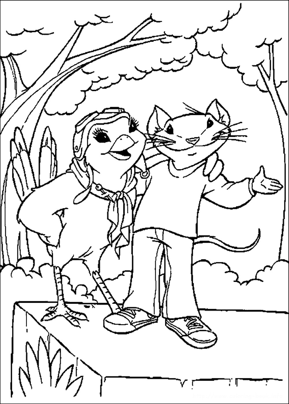 1000x1400 Stuart Little Coloring Pages