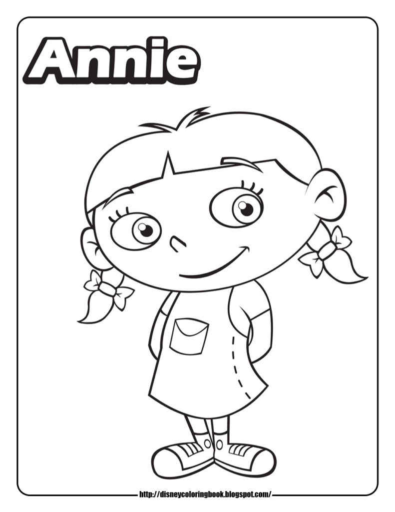 791x1024 Little Einsteins Coloring Page Pages Annie Get Bubbles