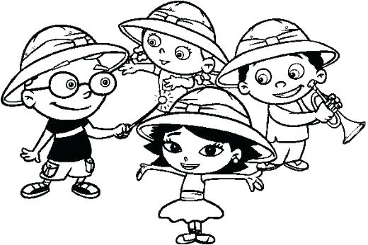 520x347 Little Einsteins Coloring Pages Awesome Little Coloring Pages