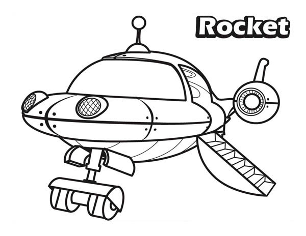 600x464 The Rocket In Little Einsteins Coloring Page The Rocket In Little