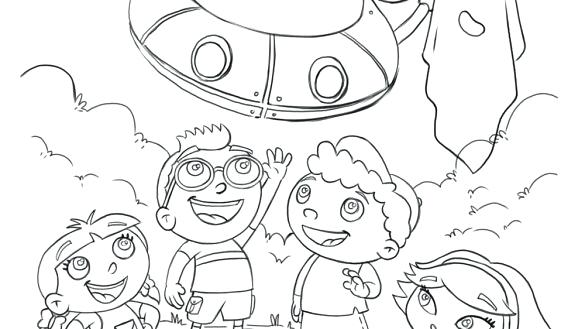 585x329 Little Einsteins Coloring Pages Little Coloring Pages Free