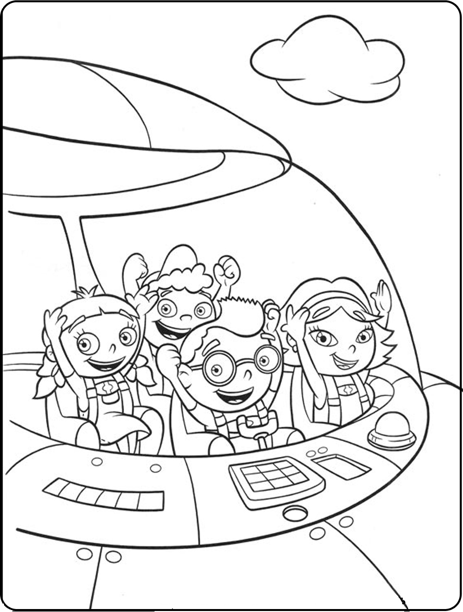 937x1239 Printable Little Einsteins Coloring Pages Characters Colorings
