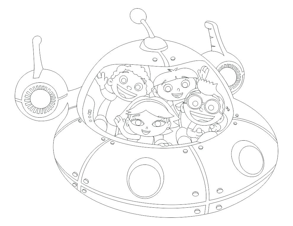 990x765 Little Einsteins Coloring Pages