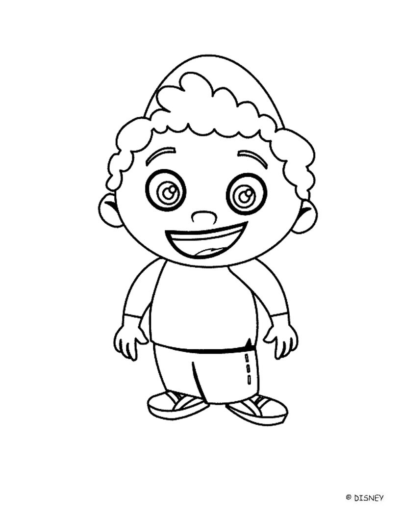 820x1060 Little Einsteins Coloring Pages