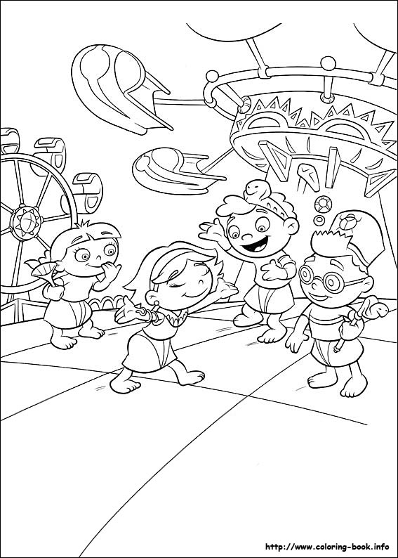 567x794 Little Einsteins Coloring Pages Regarding Ideas