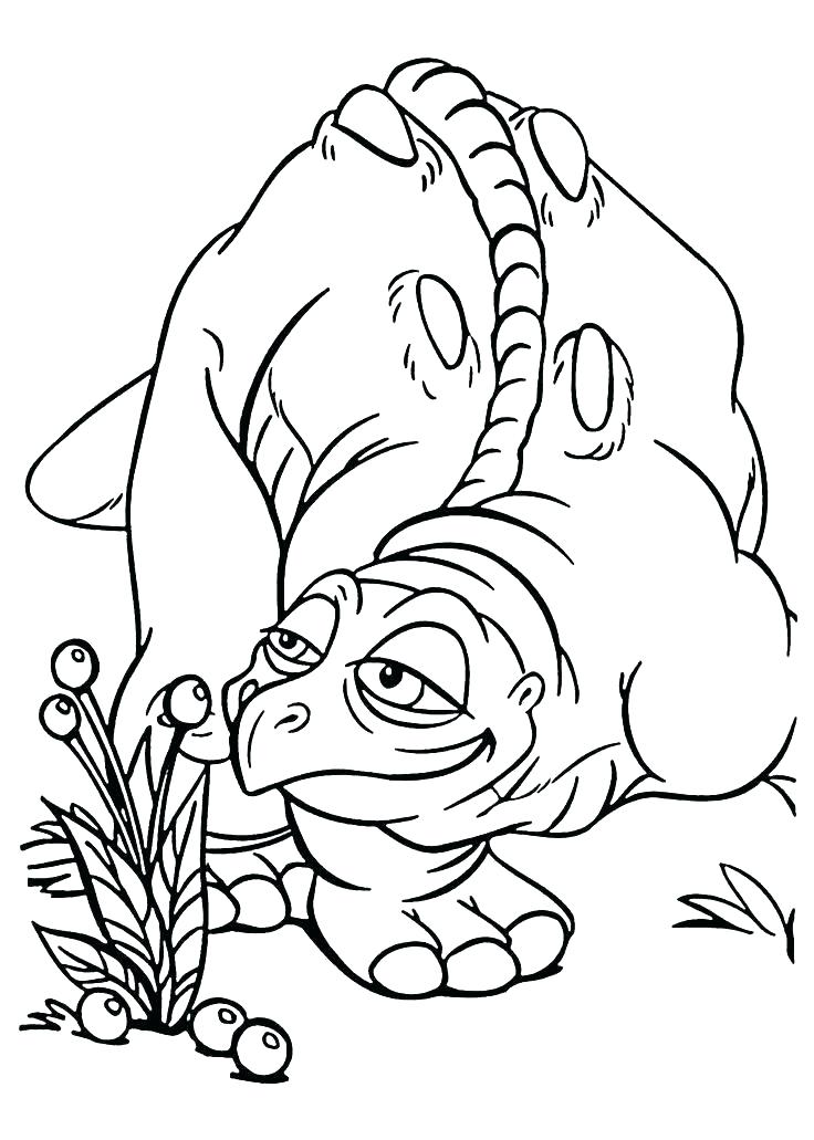 736x1031 Land Before Time Coloring Land Before Time Family Little Foot