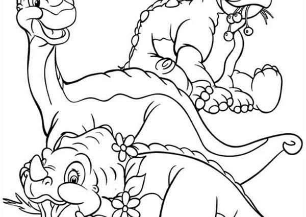 600x425 Little Foot Coloring Pages Land Before Time Land Before Time
