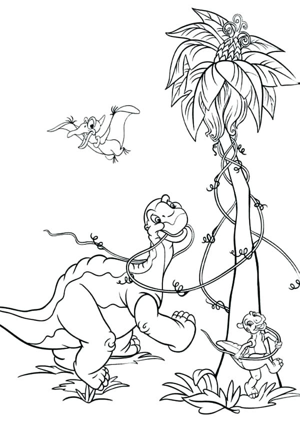 600x841 The Land Before Time Coloring Pages Amazing Land Before Time
