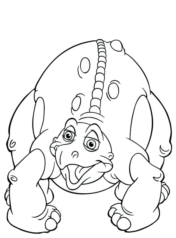 600x810 Ducky And Littlefoot Coloring Pages Ducky And Littlefoot Coloring