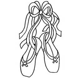 250x250 Ballerina Shoes Coloring Pages