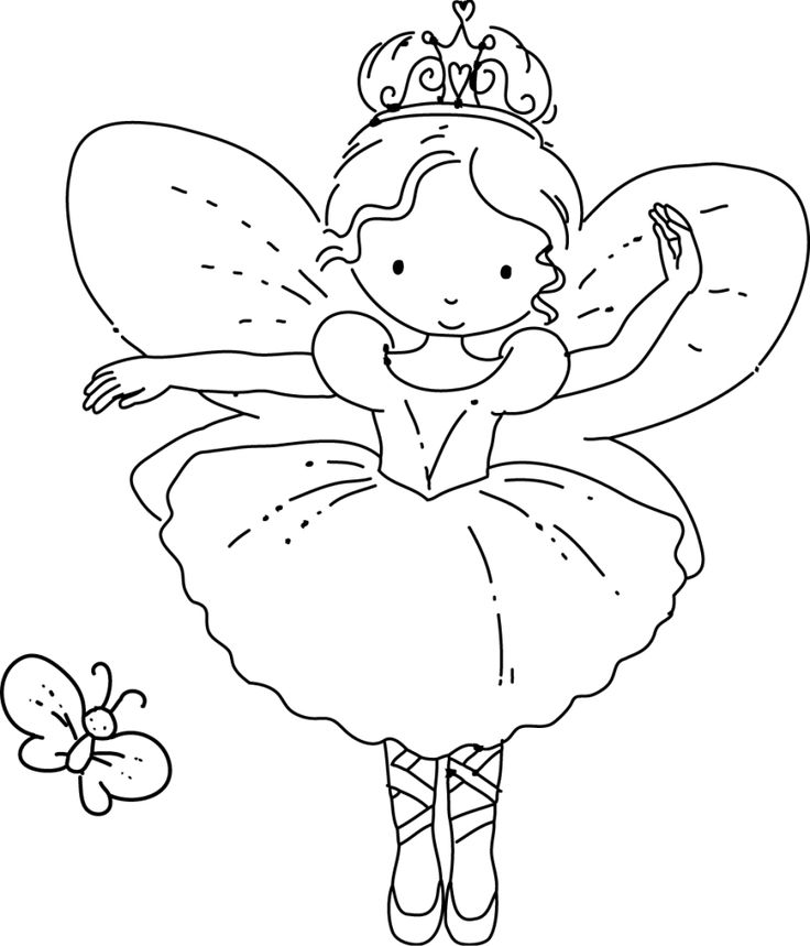 736x859 Ballerina Coloring Pages