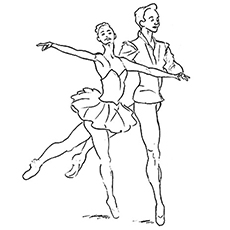 Little Girl Ballerina Coloring Pages at GetDrawings | Free download