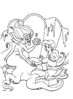236x319 The Little Mermaid Coloring Pages
